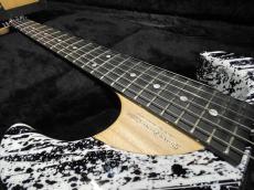 Washburn N4 Nuno Bettencourt Black/White Splatter/ ウァッシュバーン/新品/全国一律送料無料_5