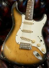 Fender 1969-71 Lefty Neck & 1973 Body Conversion Stratocaster / 3Tone Sunburst [3.72kg]