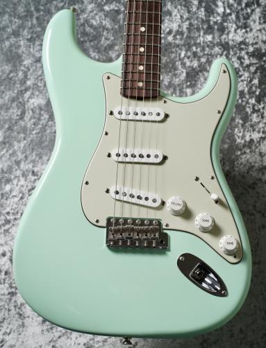 Fender Custom Shop 1960 Stratocaster N.O.S. 3A Flame Maple Neck / Faded Surf Green [3.54kg]【2021年製】