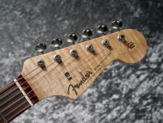 Fender Custom Shop 1960 Stratocaster N.O.S. 3A Flame Maple Neck / Faded Surf Green [3.54kg]【2021年製】_3