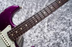 Fender Custom Shop 1961 Stratocaster Heavy Relic / Purple Metallic over Purple Transparent 【3.56kg】_5