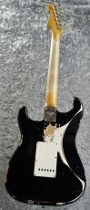 Fender Custom Shop 1960 Stratocaster Super Heavy Relic Aged Black/Olympic White [3.60kg]【オーダーモデル】_8