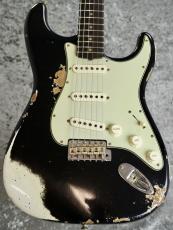 Fender Custom Shop 1960 Stratocaster Super Heavy Relic Aged Black/Olympic White [3.64kg]【オーダーモデル】_2