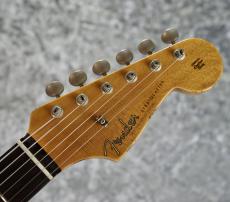 Fender Custom Shop 1960 Stratocaster Super Heavy Relic Aged Black/Olympic White [3.64kg]【オーダーモデル】_4