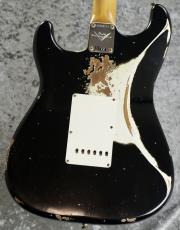 Fender Custom Shop 1960 Stratocaster Super Heavy Relic Aged Black/Olympic White [3.64kg]【オーダーモデル】_7