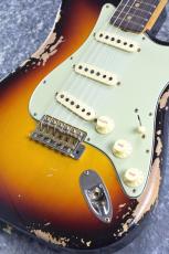 Fender Custom Shop Limited Edition 1964 L-Series Stratocaster Heavy Relic / Target 3-Color Sunburst [3.60kg]_11