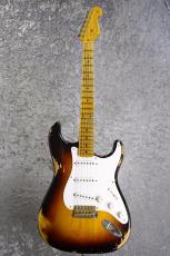 Fender Custom Shop Limited Edition 70th Anniversary 1954 Stratocaster Heavy Relic / Wide Fade 2Color Sunburst_2