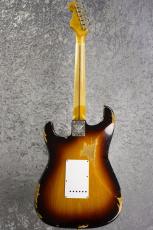 Fender Custom Shop Limited Edition 70th Anniversary 1954 Stratocaster Heavy Relic / Wide Fade 2Color Sunburst_4