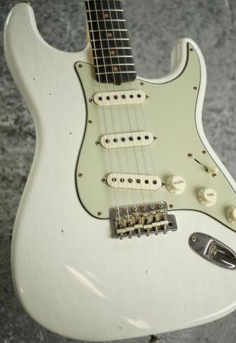 Fender Custom Shop 1960 Stratocaster Journeyman Relic / Aged Olympic White [3.62kg]