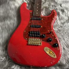 g7 Special g7-ST Type 3 SSH Heavy Relic w/Brazilian Rosewood,Reverse Large Head -Ferrari Red-【現物画像】
