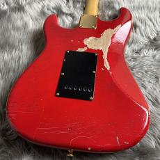 g7 Special g7-ST Type 3 SSH Heavy Relic w/Brazilian Rosewood,Reverse Large Head -Ferrari Red-【現物画像】_6