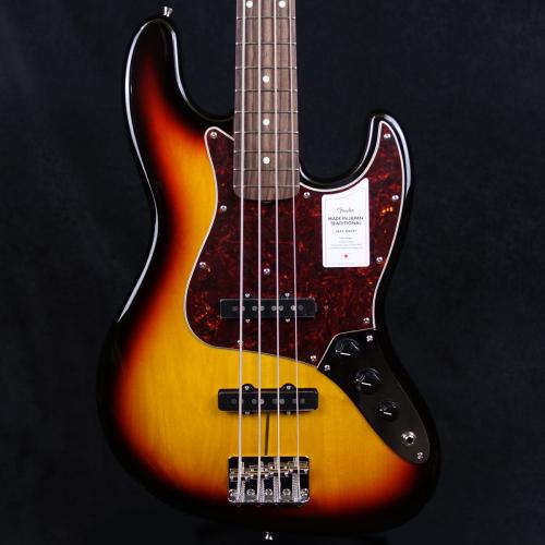 Fender Made in Japan Traditional 60s Jazz Bass 3-Color Sunburst