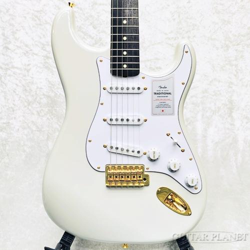 Fender Made in Japan Traditional 2025 Collection 60s Stratocaster MHC- White Pearl -