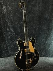 Gretsch Broadkaster LX Center Block with String-Thru Bigsby and Gold Hardware -Black-_3