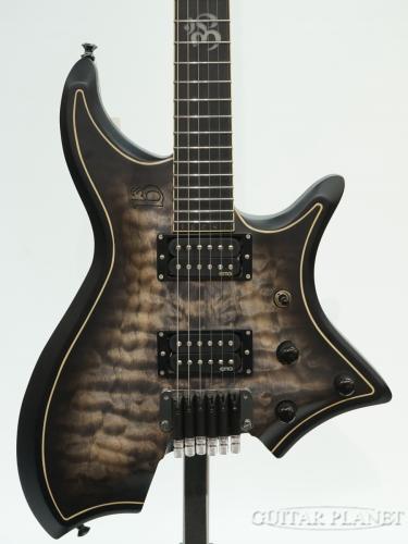 b3 【ギタプラ大歳末セール2025】 Ring Master Pallas 6 -Transparent Black- 2018年製 【by Gene Baker】