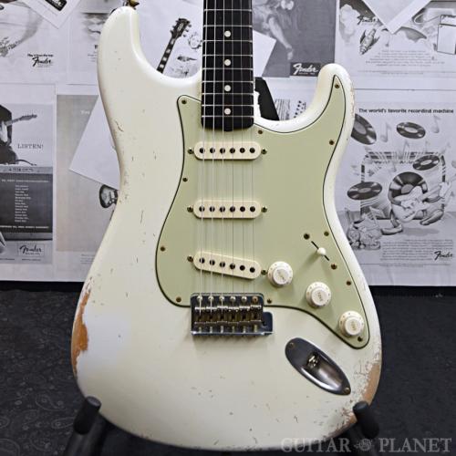 Fender Custom Shop 【マスタービルドフェア2025!!】MBS 1959 Stratocaster Relic -Olympic White- by Dennis Galuszka