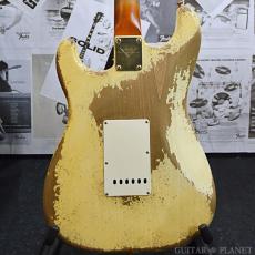 Fender Custom Shop MBS 1963 Stratocaster Heavy Relic -Aged Vintage White- by Dale Wilson 2024USED!!_3