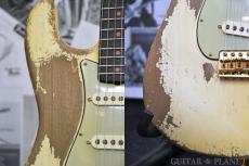 Fender Custom Shop MBS 1963 Stratocaster Heavy Relic -Aged Vintage White- by Dale Wilson 2024USED!!_7