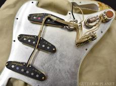 Fender Custom Shop MBS 1963 Stratocaster Heavy Relic -Aged Vintage White- by Dale Wilson 2024USED!!_9