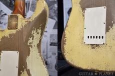 Fender Custom Shop MBS 1963 Stratocaster Heavy Relic -Aged Vintage White- by Dale Wilson 2024USED!!_10
