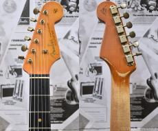 Fender Custom Shop 【マスタービルドフェア2025!!】MBS 1963 Stratocaster Super Heavy Relic -Black- by David Brown_5