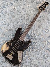 Fender Custom Shop ~Bass Planet Spec~ 1961 Jazz Bass Heavy Relic -Black over ShorelineGold-_2