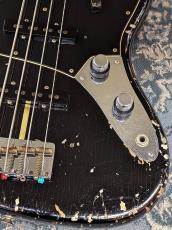 Fender Custom Shop ~Bass Planet Spec~ 1961 Jazz Bass Heavy Relic -Black over ShorelineGold-_9