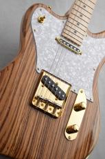 Zeus Custom Guitars 【1Pゼブラウッドボディ】Super-Ares ZSA-TE ~Zebra~ 3.60kg #22268_3