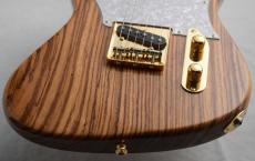 Zeus Custom Guitars 【1Pゼブラウッドボディ】Super-Ares ZSA-TE ~Zebra~ 3.60kg #22268_4