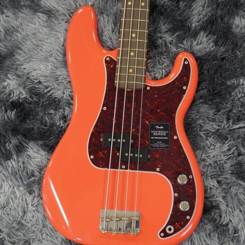 Fender Limited Edition Vintera II Road Worn ‘60s Precision Bass Fiesta Red【WINTER SELECTION特価】