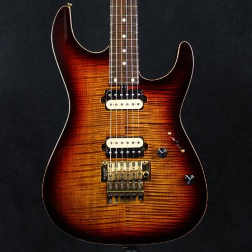 Red House Guitars Seeker S/HH FRT FM/24F Tiger Eye *↟⍋↟*サンタもニッコリSALE☃︎❆