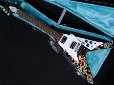 Epiphone Inspired by Gibson Custom Shop Jimi Hendrix "Love Drops" Flying V 2024 *↟⍋↟*サンタもニッコリSALE☃︎❆_2