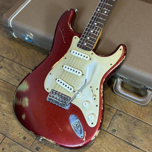 Fender Custom Shop 1960 Stratocaster Relic Candy Apple Red Tokyo Guitar Show Model by Dennis Galuszka