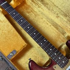 Fender Custom Shop 1960 Stratocaster Relic Candy Apple Red Tokyo Guitar Show Model by Dennis Galuszka_5