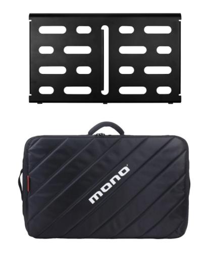 mono Pedalboard Medium, Black and Tour Accessory Case 2.0, Black PFX-PB-M-BLK-BDL【ペダルボード+ケース】