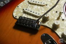 Fender American Deluxe Ash Stratocaster Aged Cherry Sunburst 2005_5