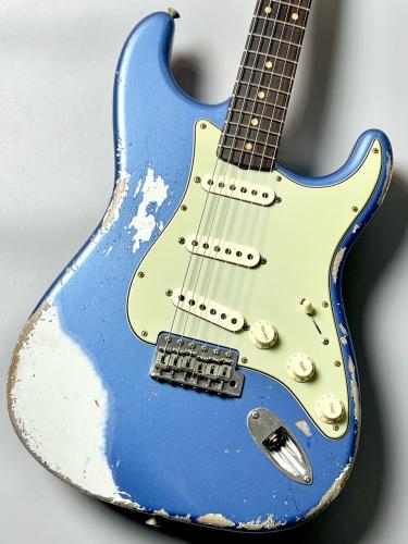 Fender Custom Shop 1960 Stratocaster Heavy Relic - Lake Placid Blue Over Olympic White [3.64kg] #CZ588181