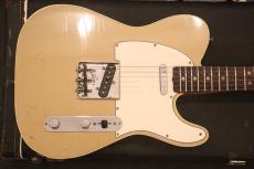 Fender 1966 Custom Telecaster "Original Firemist Gold Metallic with White Binding Body"_3