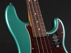 Fender American Professional Classic Precision Bass Rosewood Fingerboard ~Faded Sherwood Green Metallic~_4