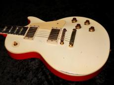 Gibson Custom Shop Murphy Lab 1959 Les Paul Standard Reissue Heavy Aged Gold Hardware "Product picked" : Alpine White Top / Red Back Alpine White Stinger_4