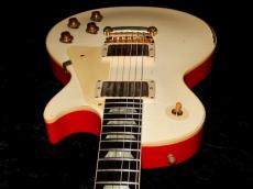 Gibson Custom Shop Murphy Lab 1959 Les Paul Standard Reissue Heavy Aged Gold Hardware "Product picked" : Alpine White Top / Red Back Alpine White Stinger_8