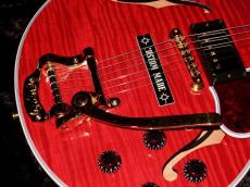 Gibson Custom Shop Demo Mod Collection CS-356 Figured Top Gold Bigsby B-5 with "Custom Made" plate w/ Ebony Fingerboard Gloss "MOD" : Faded Cherry_8