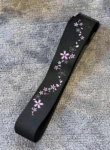 TENDER STRAP TS-2 AC 紫桜【ギターストラップ】【刺繍ストラップ】