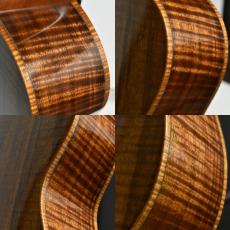 Ko'olau Tenor Deluxe Curly Hawaiian Koa 【2015年製 中古】【厳選材/極上杢目】_9
