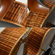 Ko'olau Tenor Deluxe Curly Hawaiian Koa 【2015年製 中古】【厳選材/極上杢目】_10