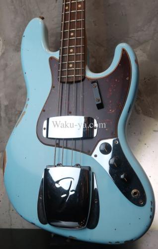 Fender Custom Shop USA Custom Shop '64s Jazz-Bass / Relic / Daphne Blue