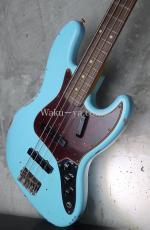 Fender Custom Shop USA Custom Shop '64s Jazz-Bass / Relic / Daphne Blue_9