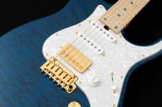 T's DST-Classic 24 w/Master Grade Quilt Maple -Trans Blue- #033059_4