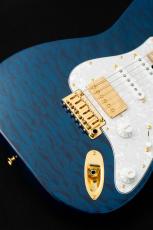 T's DST-Classic 24 w/Master Grade Quilt Maple -Trans Blue- #033059_6