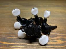 GOTOH Jake E Lee GOTOH 05P1 - L6 - Black/Jake.E.Leeタイプ/ギターペグ/ブラック ホワイト ツマミ 05P1/全国一律送料無料_4